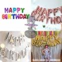بادکنک فویلی مدل Happy Birthday