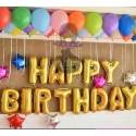 بادکنک فویلی مدل Happy Birthday
