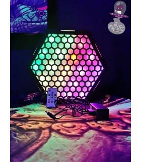 لایت باکس چندضلعی ریموت دار