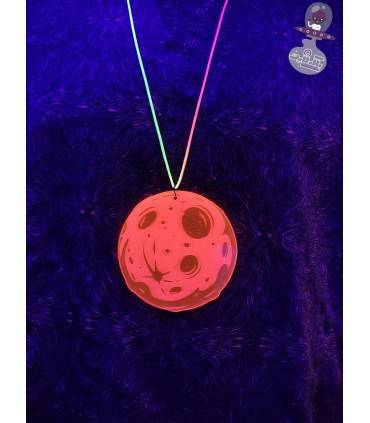 گردنبند بلک لایت مدل ماه کامل