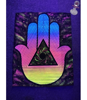 بک دراپ بلک لایت هنر دست